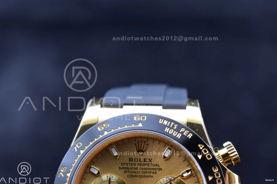 on Rubber Best SA4130 Strap 1:1 Dial Lume Daytona Oysterflex Edition YG 116518 BTF 0422